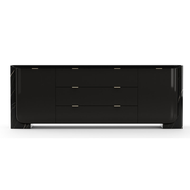 Overlap Sideboard Light, Black