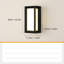 26CM Outdoor Wall Light（set of 2)