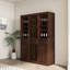 Armoire à vin modulaire 28 - noyer brun pour un usage domestique-1112639479