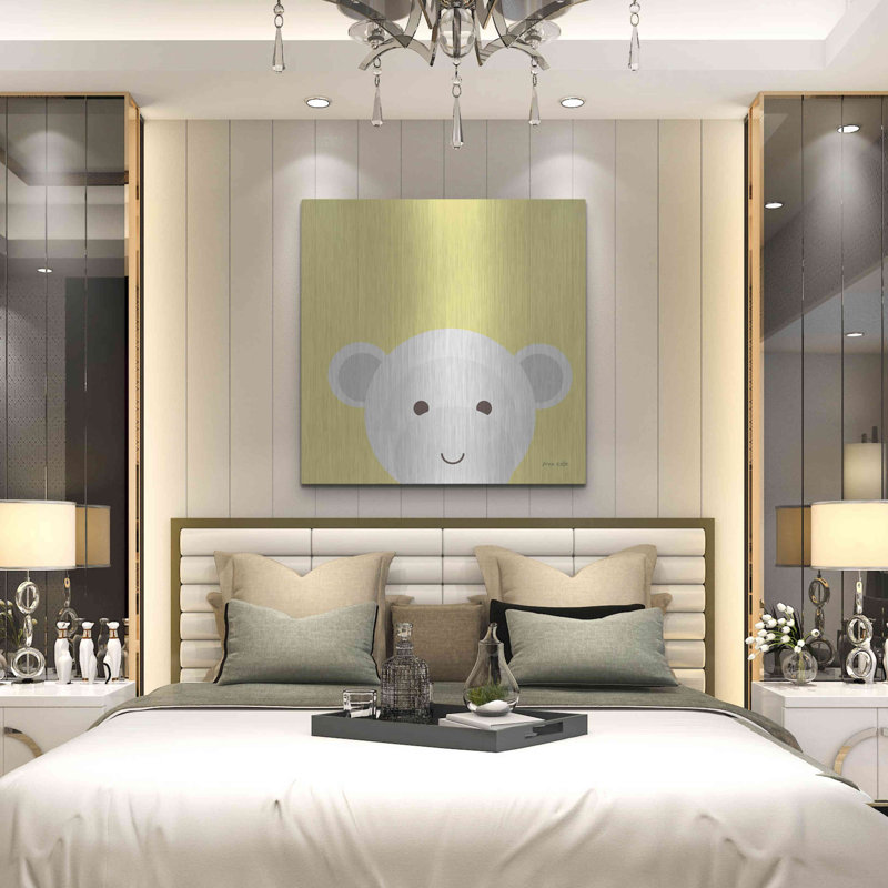 «Cuddly Monkey» par Ann Kelle, H 36 po x l 36 po