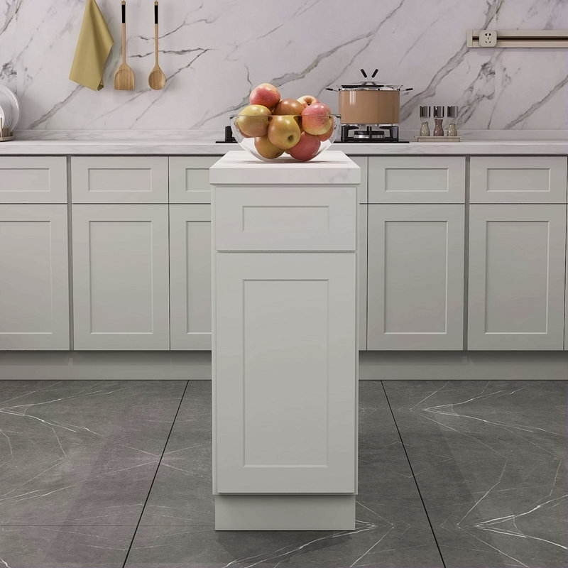 Armoire de cuisine Shaker Dove, H 34,62 po x l 24,12 po x P 15,12 po