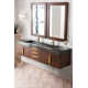Mercer Island 72" Floating Double Bathroom Vanity Set