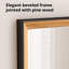 Miroir de salle de bain décoratif mural en bois massif-804067953
