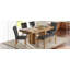 Ensemble de table de salle à manger en bois extensible Farmhouse