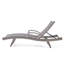 Chaise longue en osier Crete