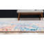 Tapis bleu / beige / orange Leanora Southwestern-910136262