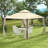 10X12FT Gazebo Steel, For Outdoor Use With Polyester Curtains & Double Roof-123218918