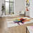 Amabil area rug Machine Woven Rectangle Multi coloured-70522933