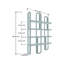 Addysyn 180cm H x 125cm W Bookcase