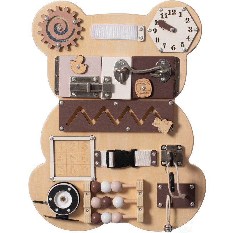 Plateau pour tout-petits en bois pour enfants