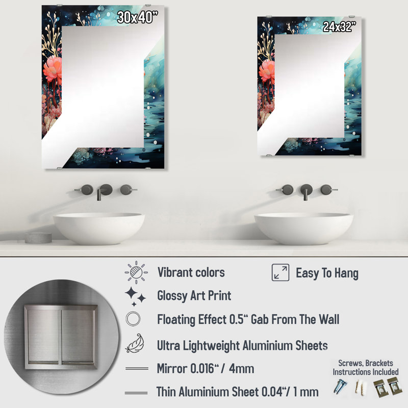 Miroir mural Reimann - MIR133200, 40 po x 30 po