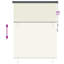 Vidaxl Outdoor Roller Blind Striped Fabric-117470700-117470697