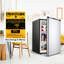 Costway Stakol 3 Cubic Feet cu. ft. Freestanding Freezer