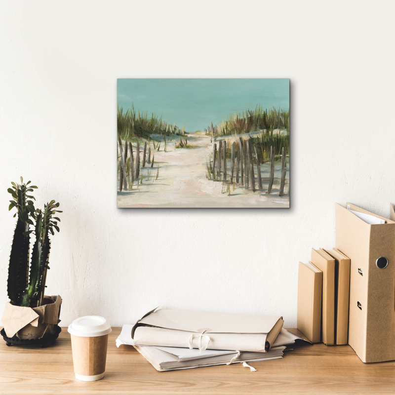 «Warm Dunes 2» par Ethan Harper, art mural sur toile, H 12 po x l 16 po