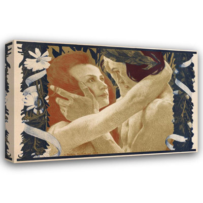"The Enigma" by  Henri Bellery-Desfontaines - Gallery Wrap Canvas Wall Art
