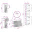 Bathroom Storage Furniture Set-1154460869