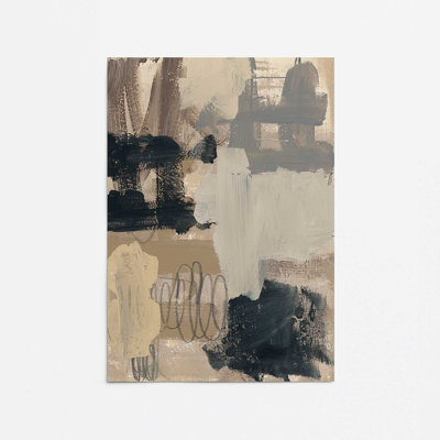 «Earth and Shadow I Rolled Print»