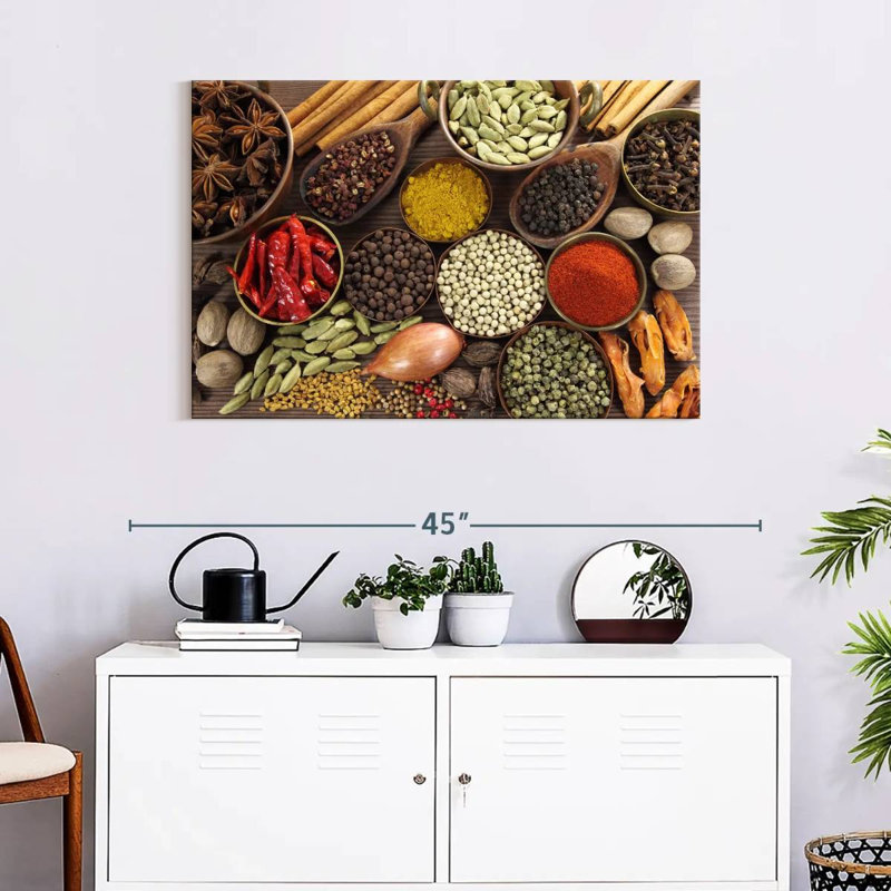 Yarlin Natural Spices, 24" H x 36" W