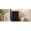 Meuble-lavabo de 20 pouces avec lavabo en céramique, ensemble de meuble-lavabo simple autoportant avec porte à fermeture douce, tablette réglable