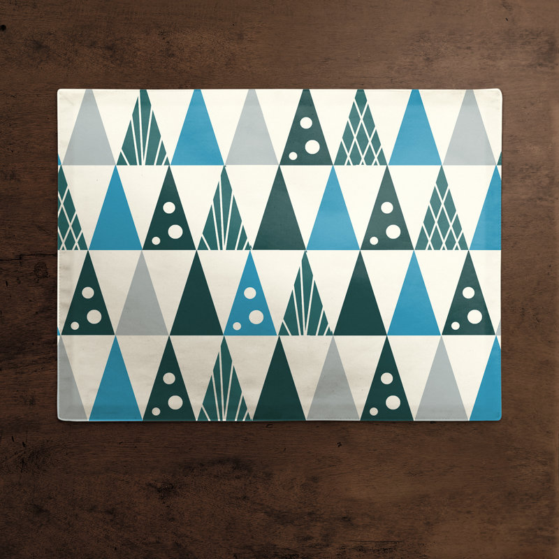 Vasios Polyester Geometric Rectangle Placemat