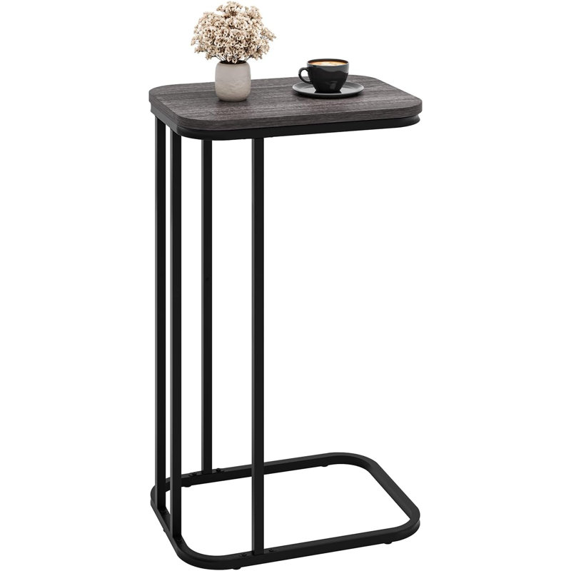 Table de bout en C, Noir, noir, noir, noir