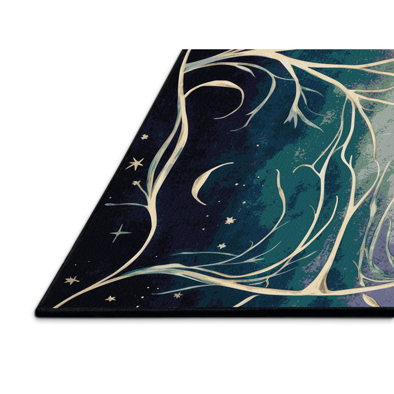 Tapis Starlight Branch, Rectangulaire 2 pi x 3 pi