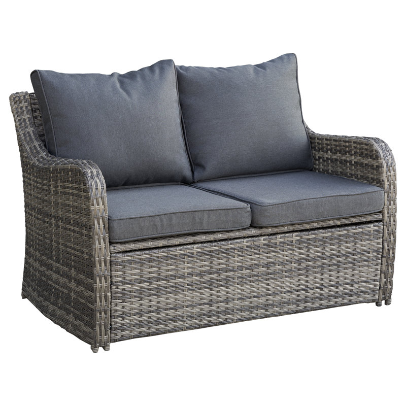 2-Person Aluminum Loveseat