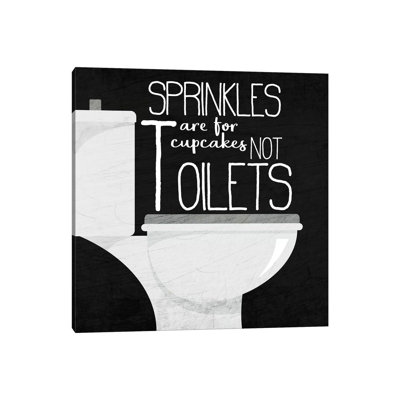 Sprinkles 1 Piece Wrapped Canvas Wall Art