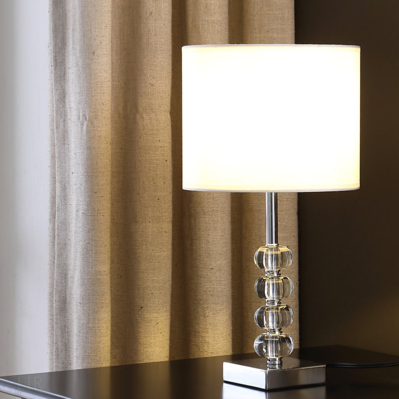 Lampe de table 17,75 "Olivia Prism Orb