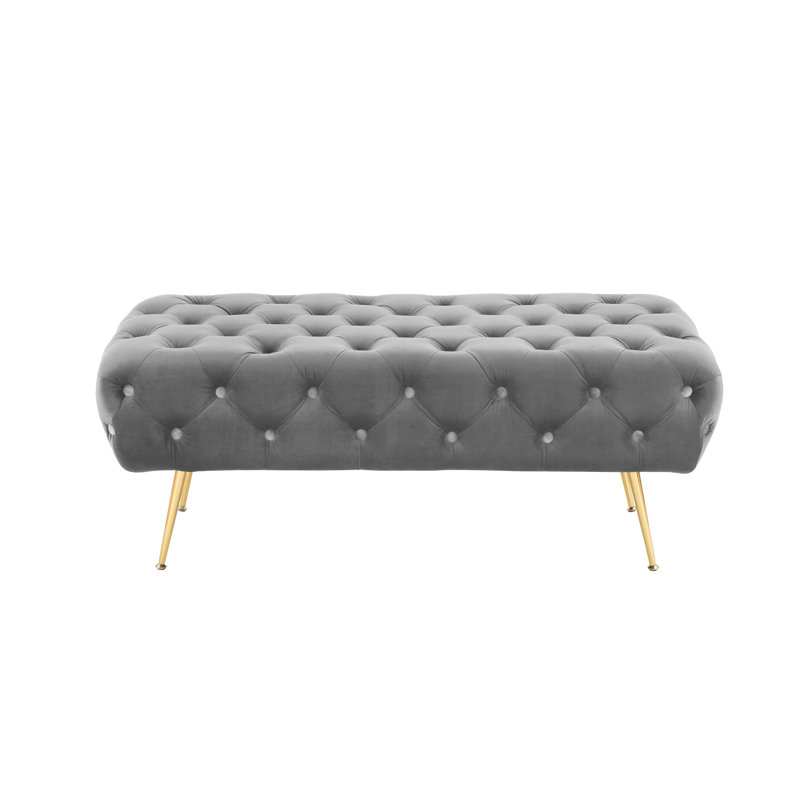 Banc recouverts de tissu d'ameublement