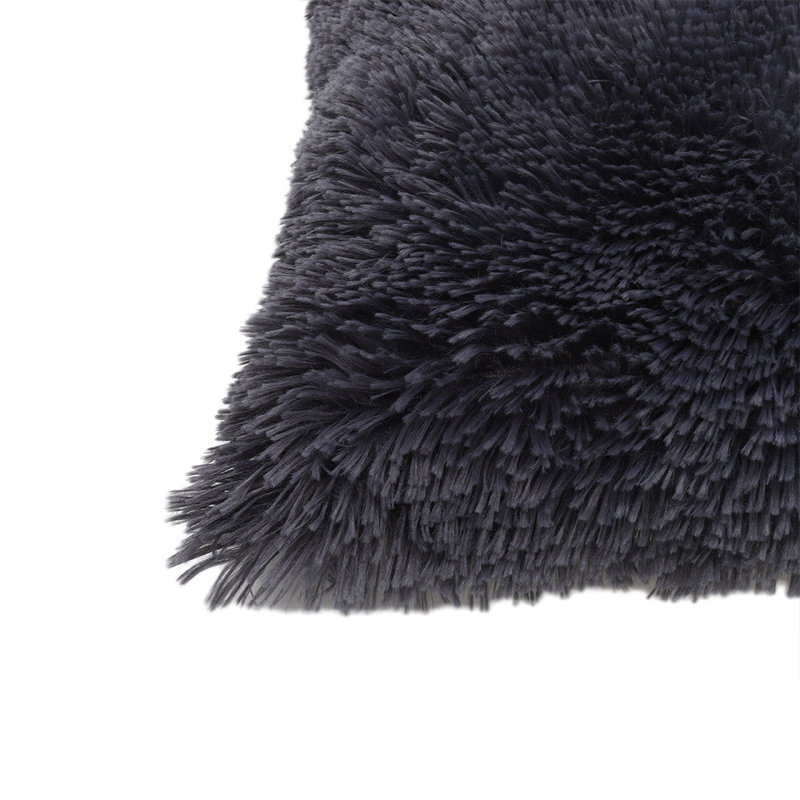 Arvizu Square Cushion Cover, Grey
