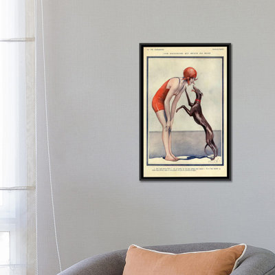 1925 La Vie Parisienne - Plaque de magazine - reproduction