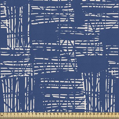fab_62554_Ambesonne Blue And White Fabric By The Yard, Watercolor Style Tie Dye Effect Indonesian Grunge Composition, Decorative Fabric For Upholstery -  East Urban Home, 282CA91CFD84454C9DE4D43638A6CD60