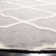 Rodgers Hand Woven Flat Weave Wool/Cotton Geometric Rug in Gray/Black