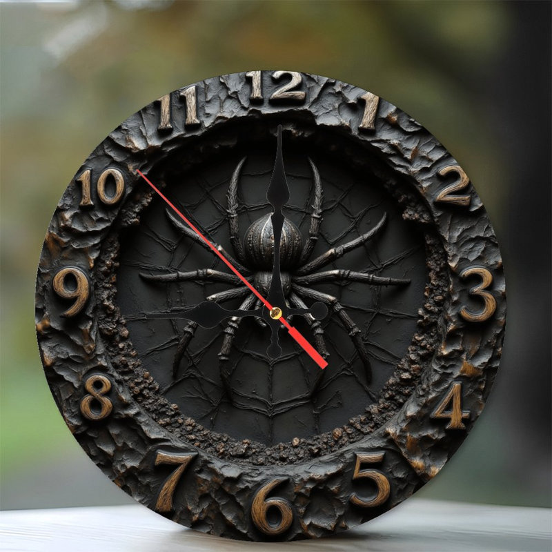 Frog Wall Clock Art