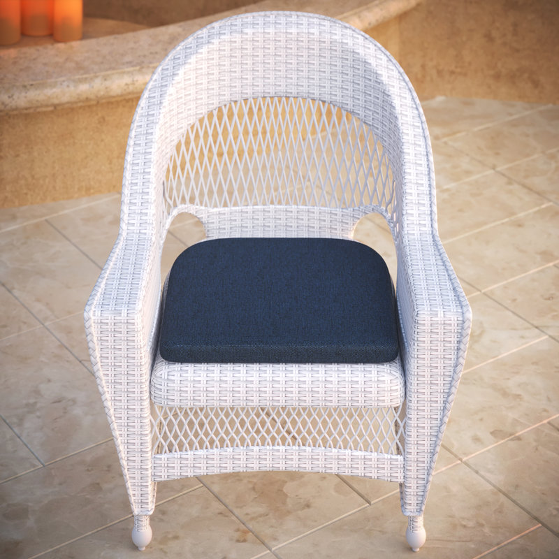 Dining ChairSeat Pad Replacement Cushion – 17.5L x 18.5W x 2D, Spectrum Indigo Sunbrella®