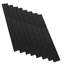Panneaux muraux à lattes en bois Luxdecor 8Pack 110X11In-122624914