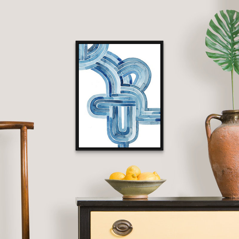 Print, Black Framed, 22" H x 18" W x 1.75" D