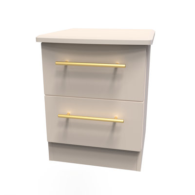 Fully Assembled Esabella 2 - Drawer Nightstand