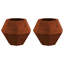  Planter 2 Pcs Rusty Weathering Steel-1752788925