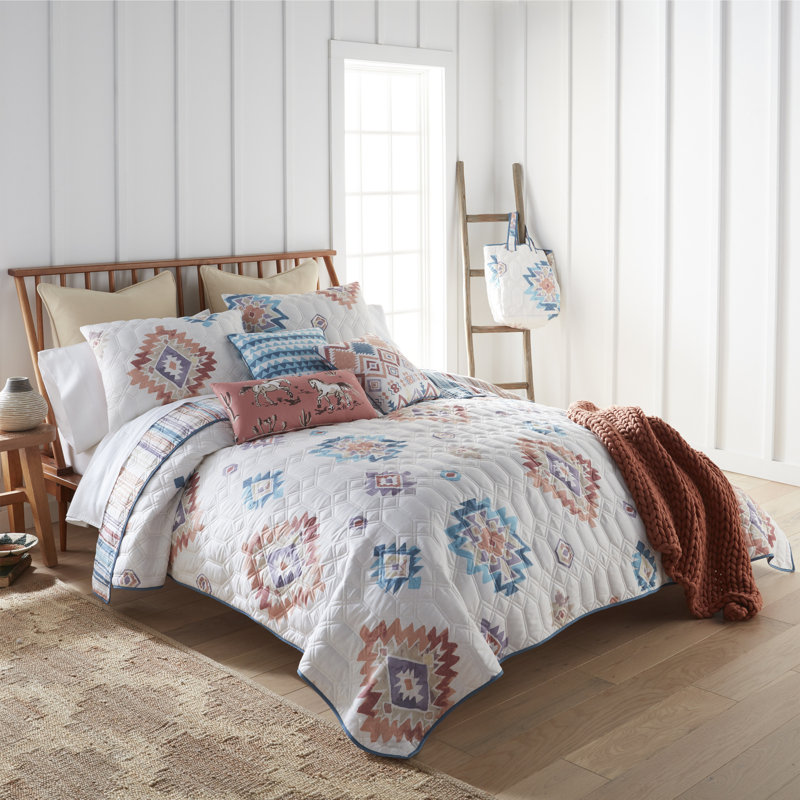 Ensemble de courtepointe pour grand lit 3 pièces Your Your Lifestyle par Donna Sharp Bonita Southwest
