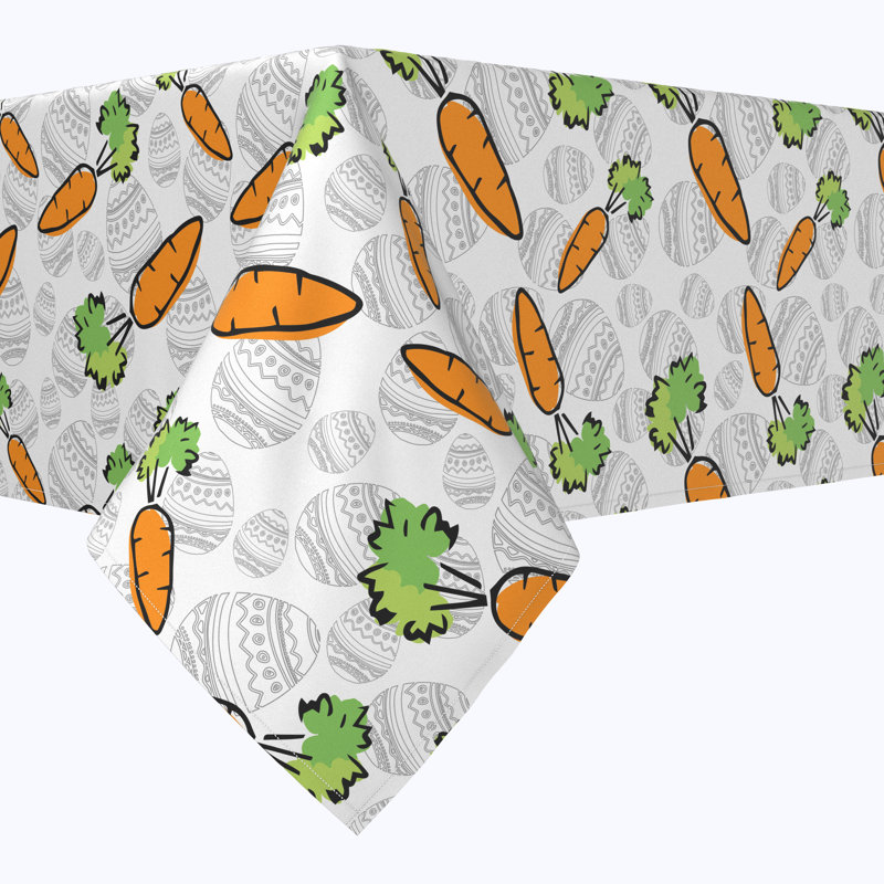 Avi Geometric Easter Tablecloth, 104" x 60"