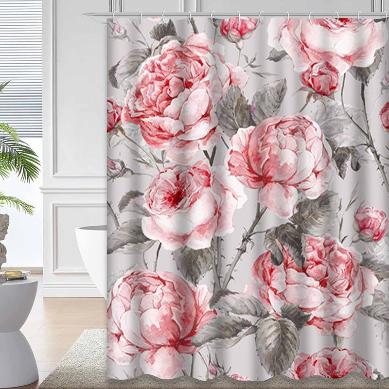 Magnifique bouquet de roses anglaises rétro avec 12 crochets, L 72 po x l 78 po