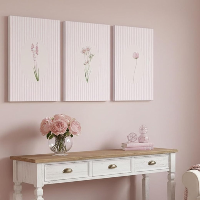 3 Piece Wrapped Canvas Wall Art