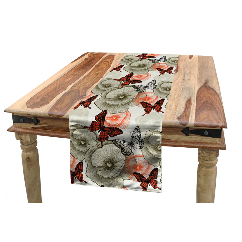 Butterfly Table Runner, 72" x 16"