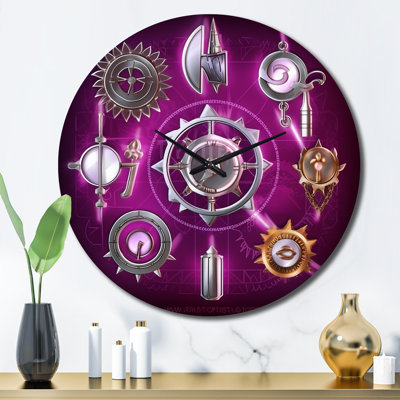 Metal Wall Clock