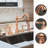 Nauxus Kitchen Faucet with Side Spray-91342854