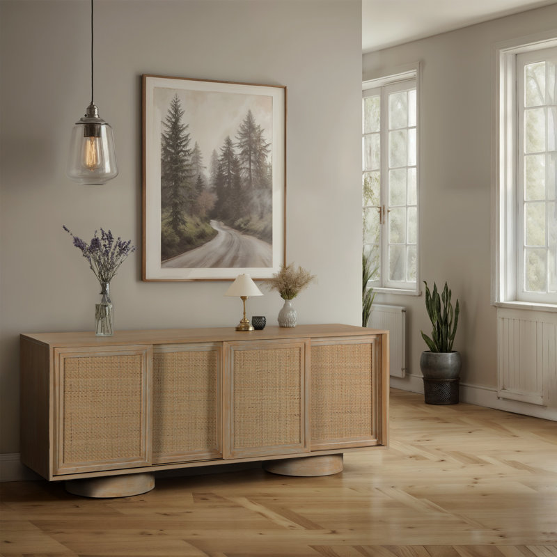 Buffet / bois en canne Burta