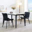 Ensemble de 2 chaises de salle à manger: chaises d'appoint modernes de style Mid-Century pour la cuisine, la salle à manger, le salon et la réception-1966708332