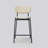 Albert Upholstered Counter Stool with Metal Frame-102291878